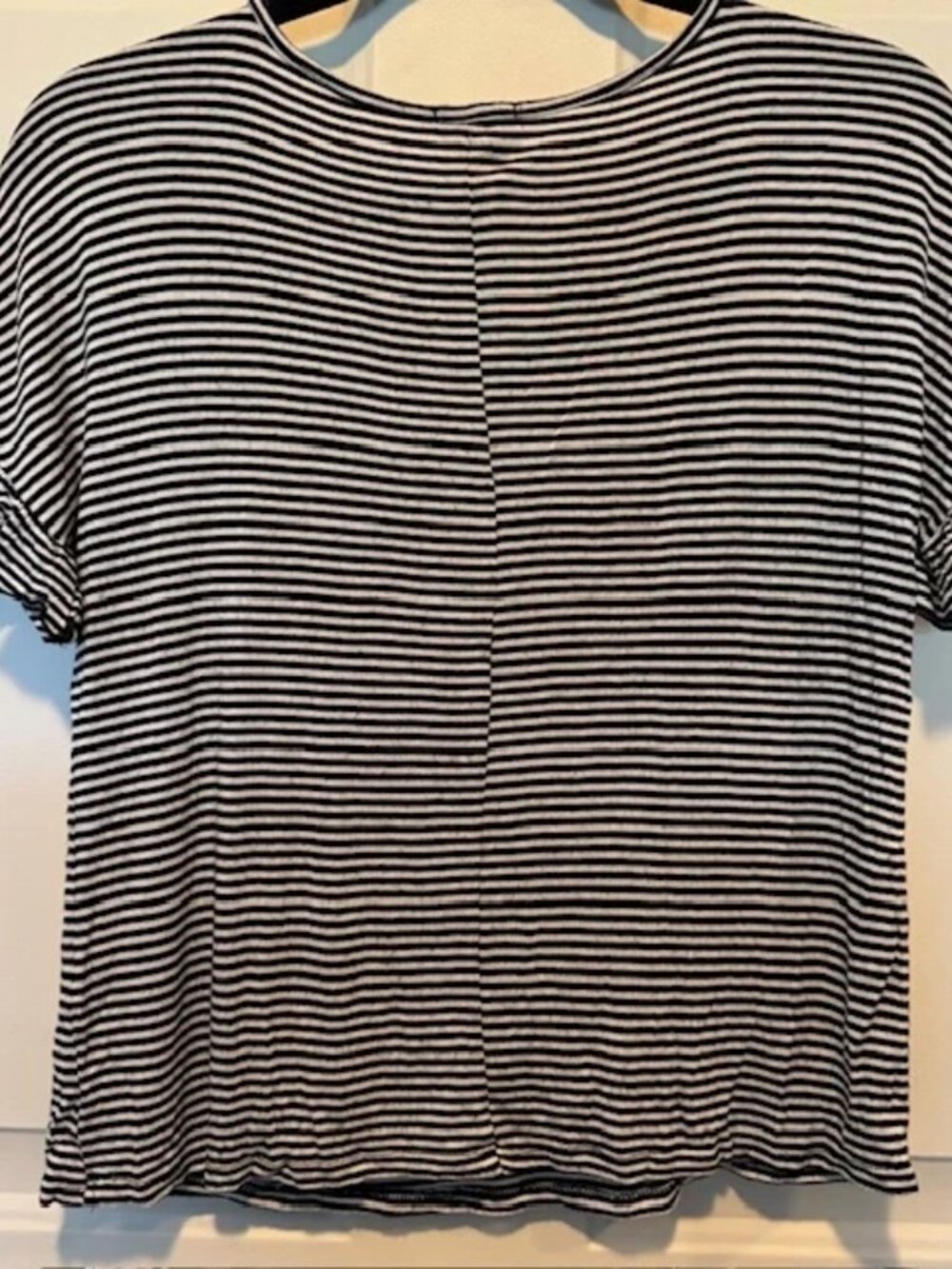 Caution To The Wind Striped Shirt Top - Picture 2 of 4